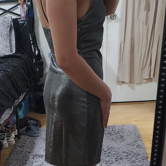 Elegant Silver Dress - Picture 5 of 5